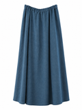 Long Blue Skirt