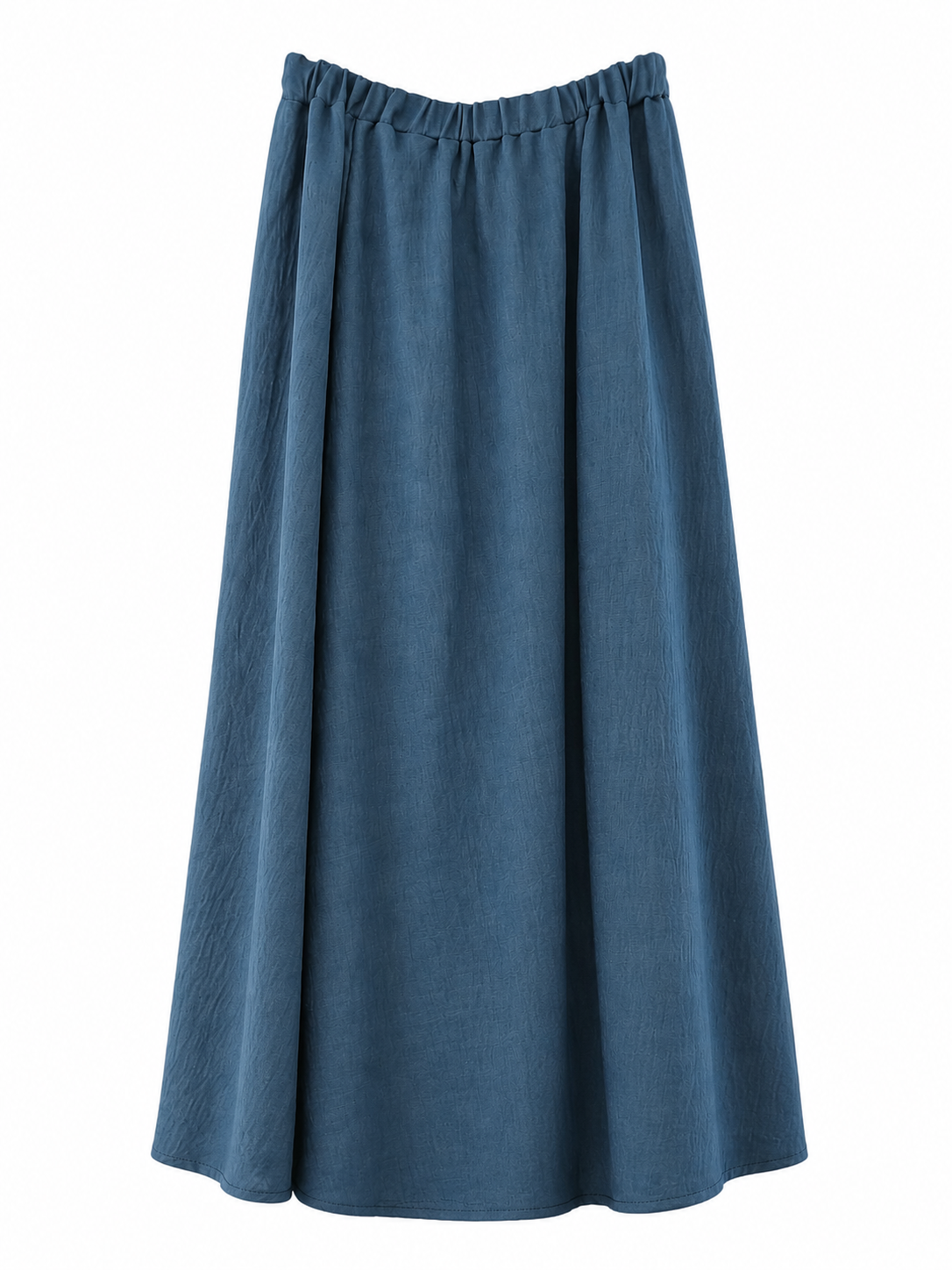 Long Blue Skirt