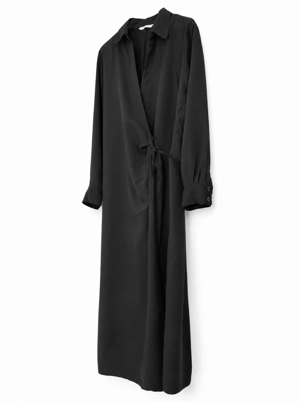Dark Brown Wrap Dress