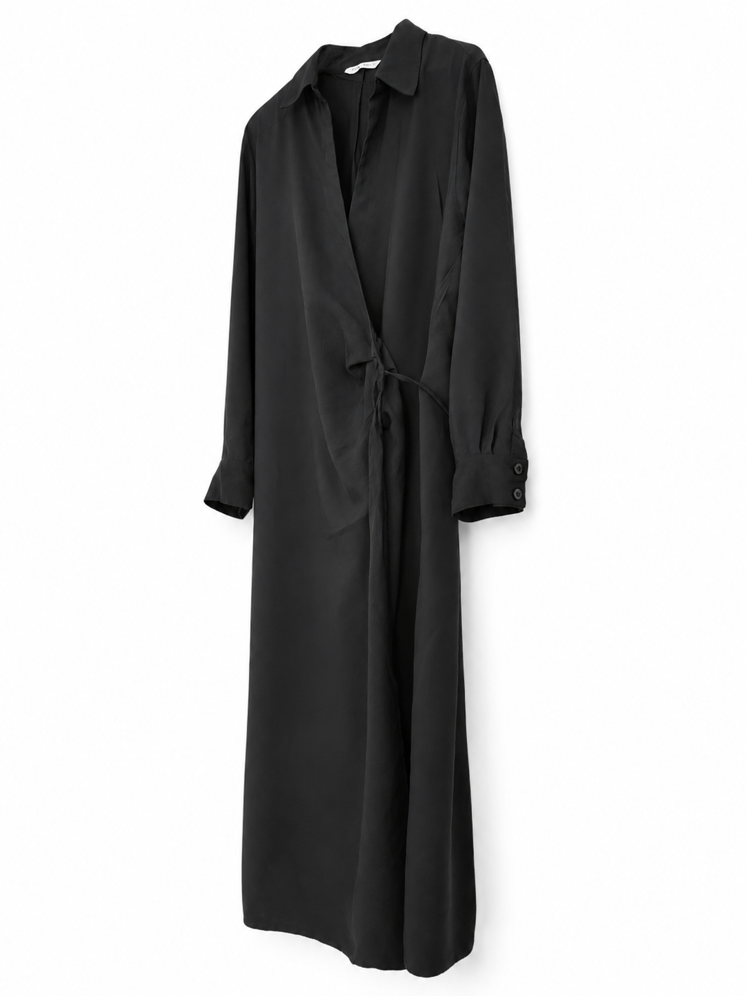 Dark Brown Wrap Dress