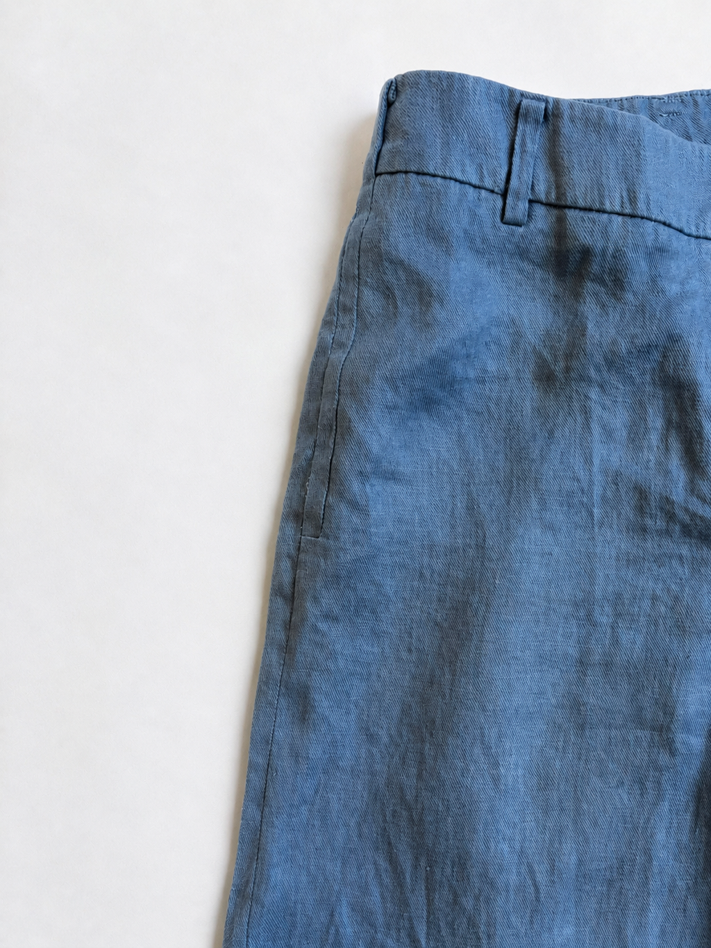 Tailored Blue Pants