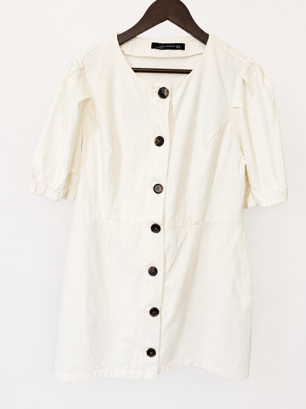 Cream Cotton Dress