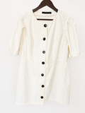 Cream Cotton Dress