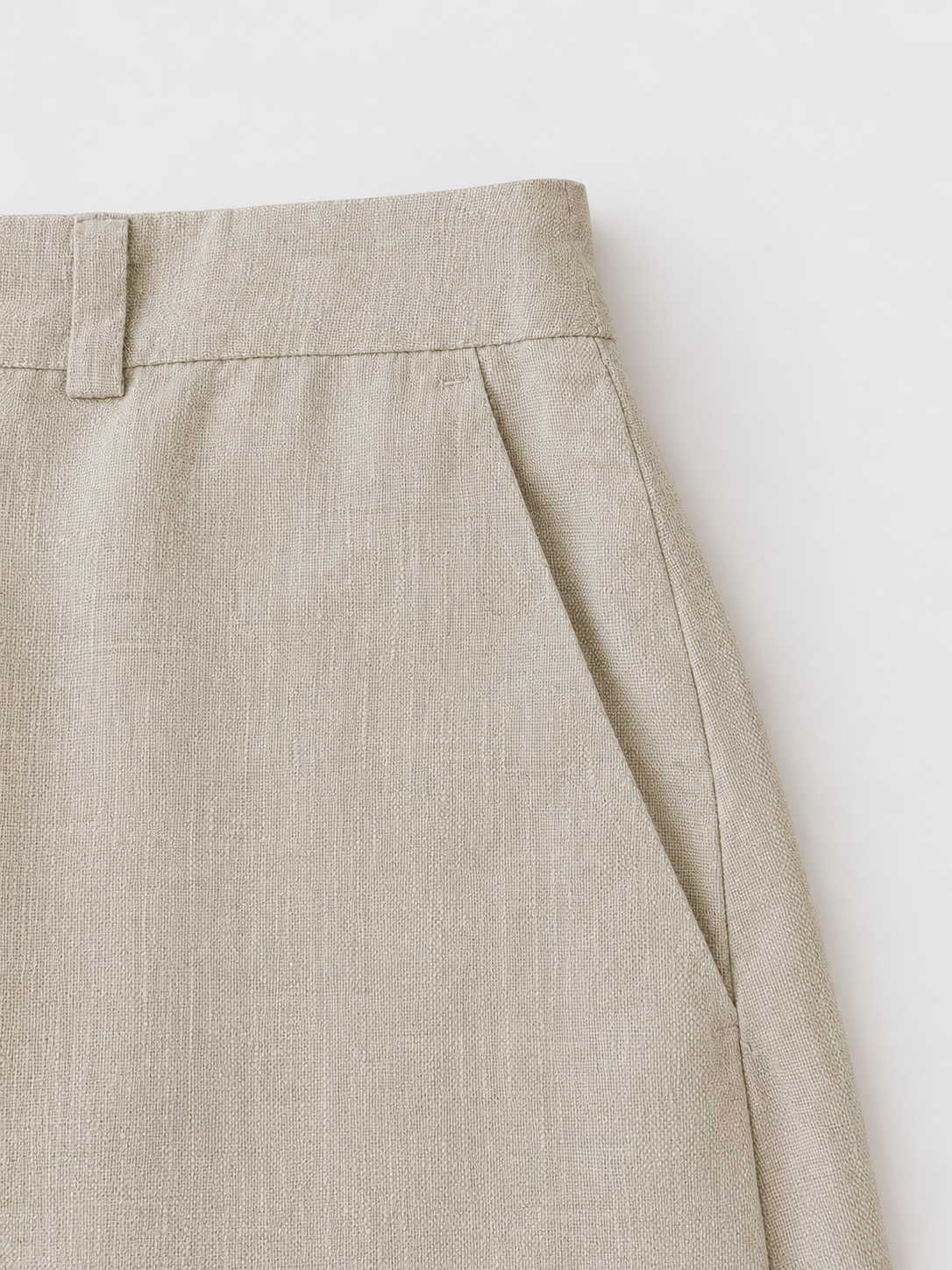Long Linen Skirt