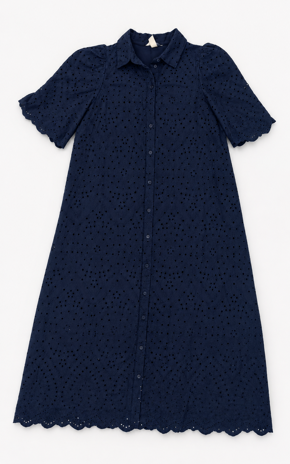 Dark Blue Cotton Dress