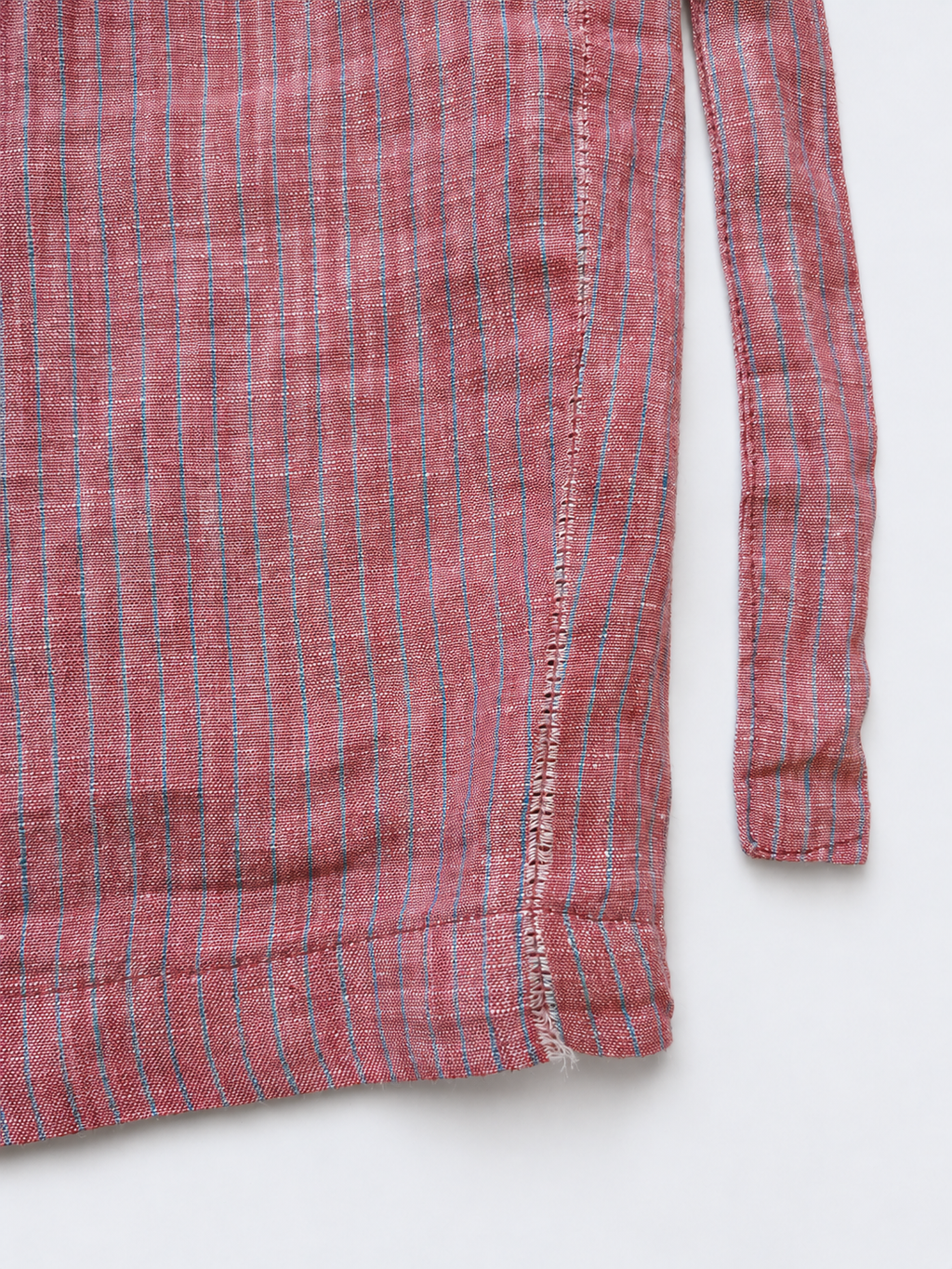 Linen Red Stripe Dress