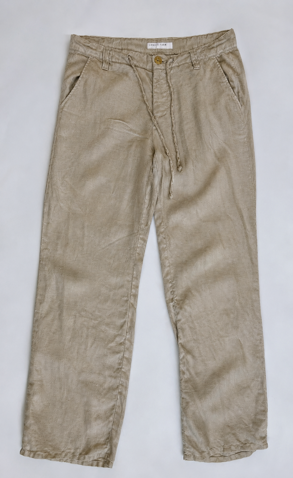 Beige Pants