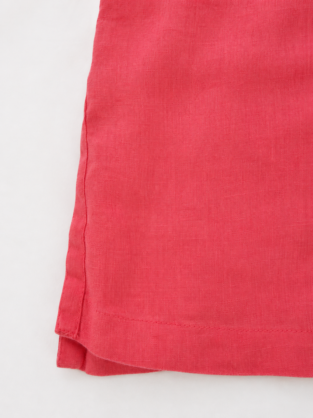 Linen Long Pink Shirt