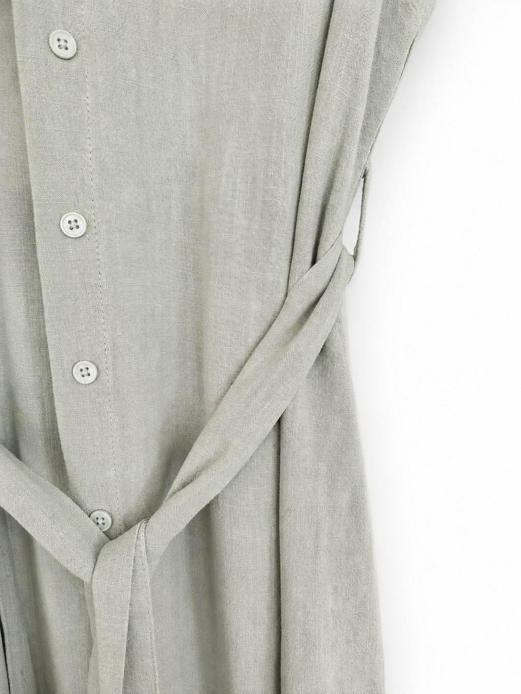 Sage Green Shirt Dress