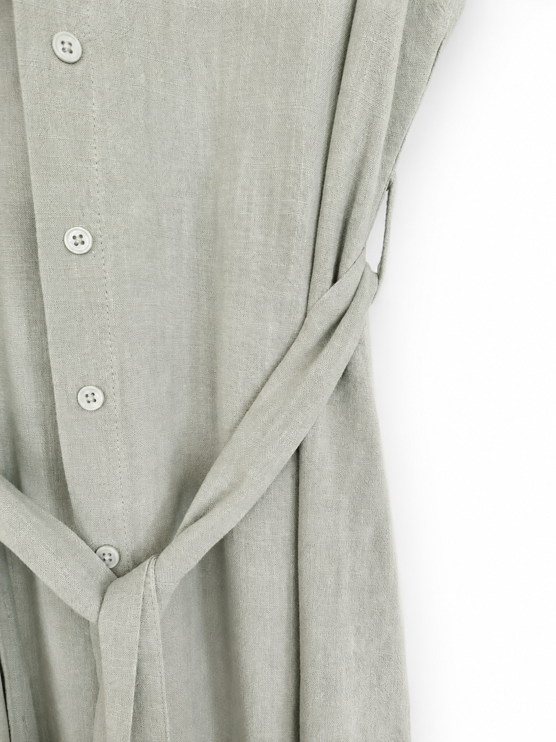 Sage Green Shirt Dress