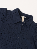 Dark Blue Cotton Dress