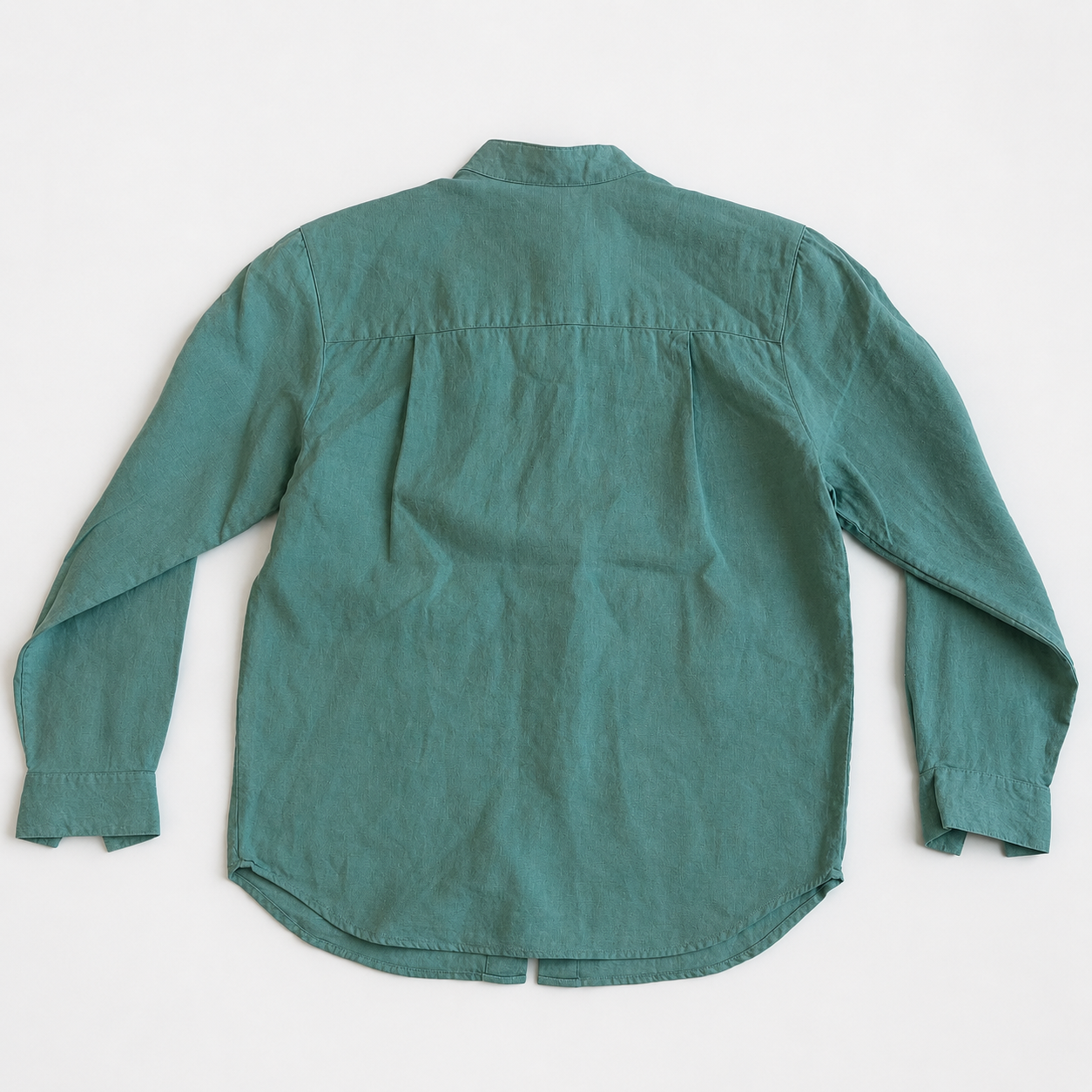 Light Teel Linen Shirt