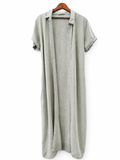 Sage Green Shirt Dress
